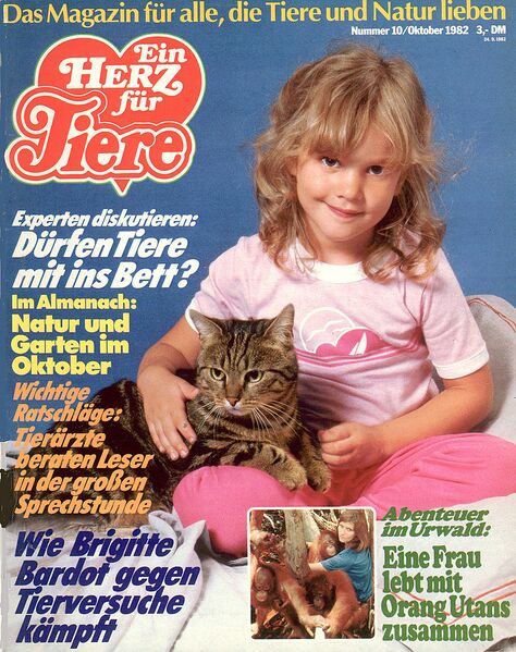 Datei:Zeitschrift Ein Herz für Tiere - Cover 10-1982.jpg
